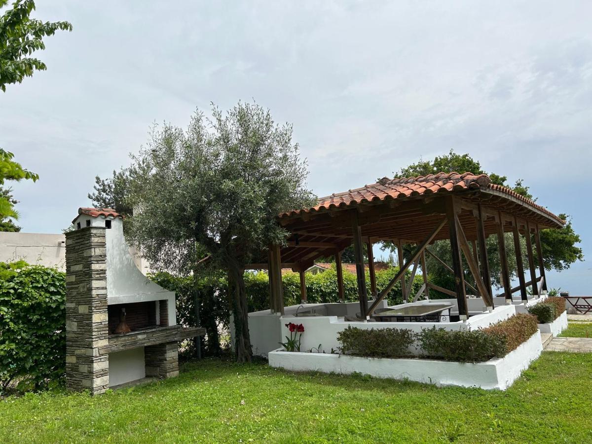 Zeusplace Seaside Home Private Beach And Parking Plaka Litochorou Bagian luar foto