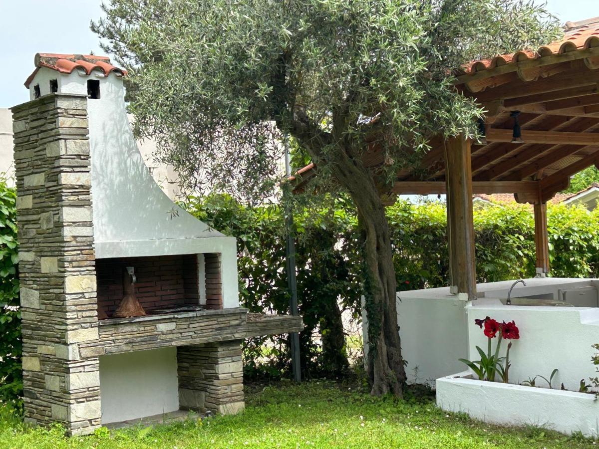 Zeusplace Seaside Home Private Beach And Parking Plaka Litochorou Bagian luar foto